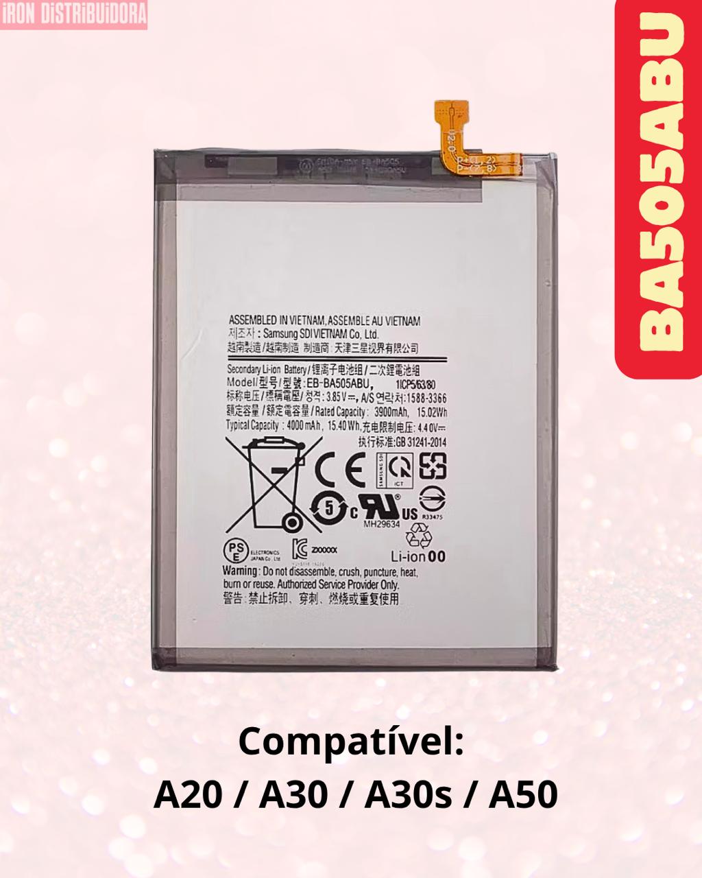 Bateria Samsung EB-BA505ABU (A20/A30/A30s/A50)