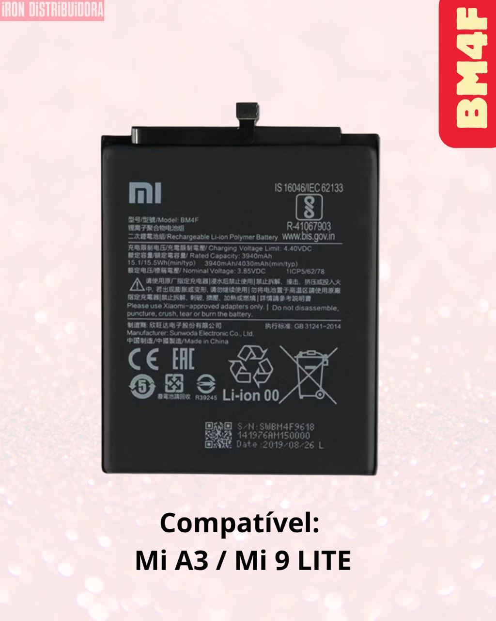 Bateria Xiaomi BM4F (Mi A3/Mi 9 Lite)
