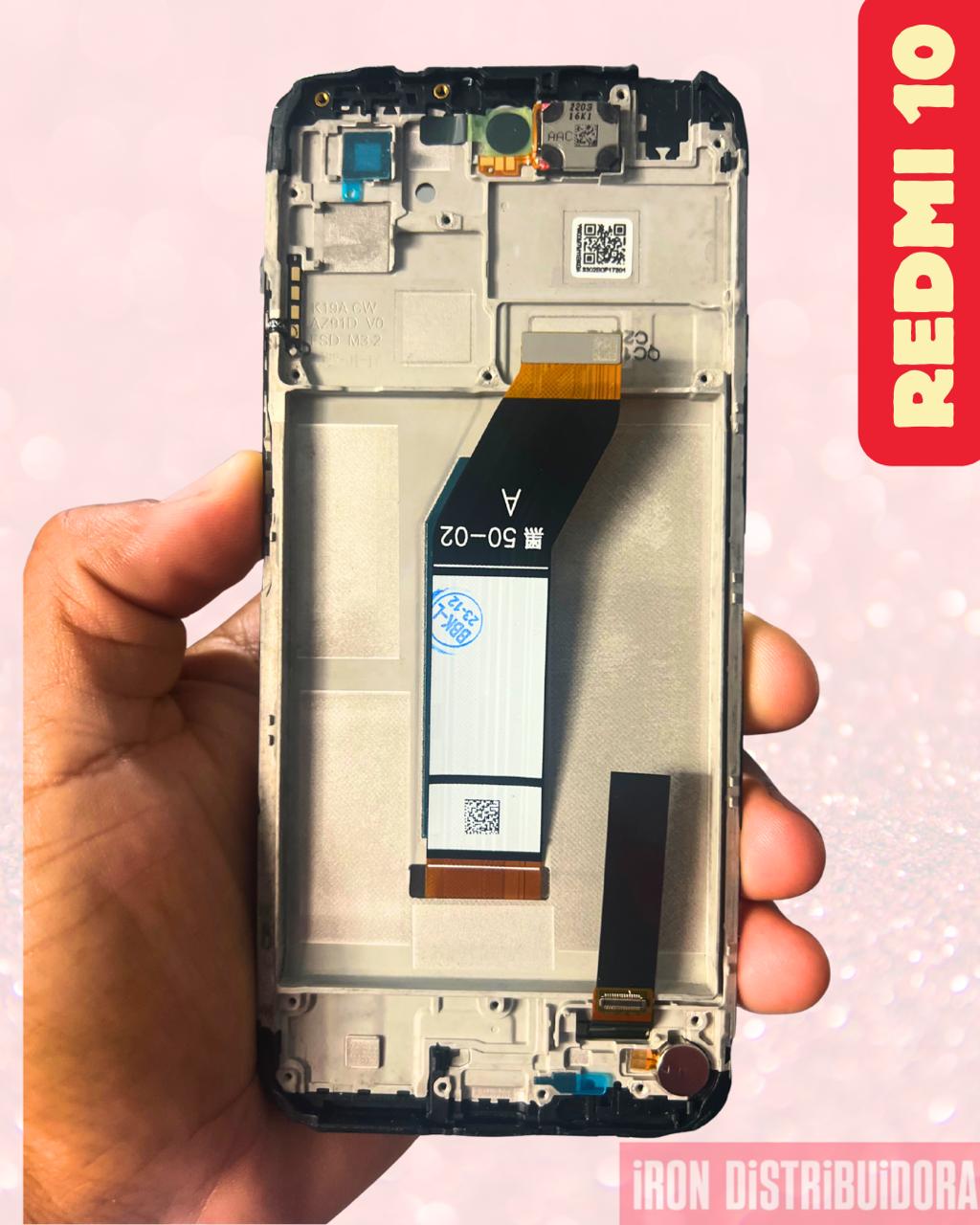 Display Xiaomi Redmi 10 com aro