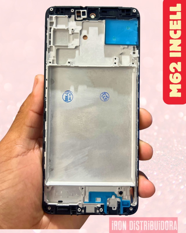 Display Samsung M62 Incell com aro