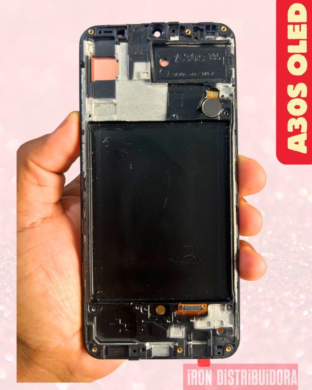 DISPLAY A30S GOLD OLED COM ARO 