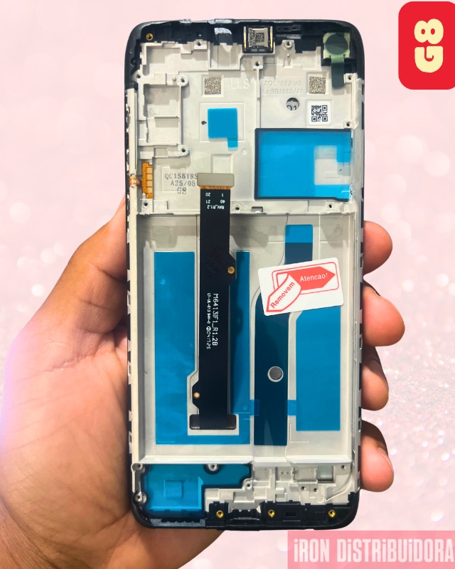 Display MOTOROLA G8 NACIONAL COM ARO