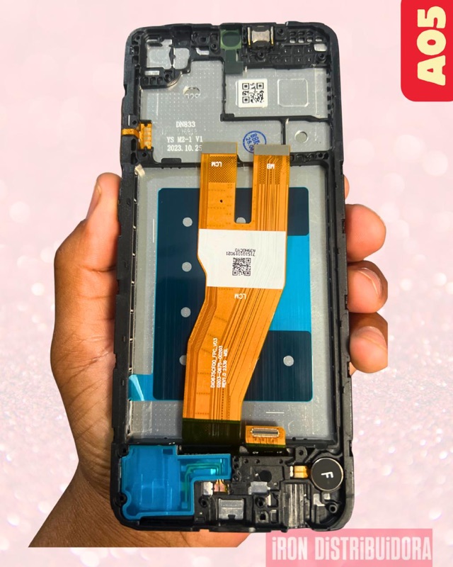 Display Samsung A05 Nacional com aro