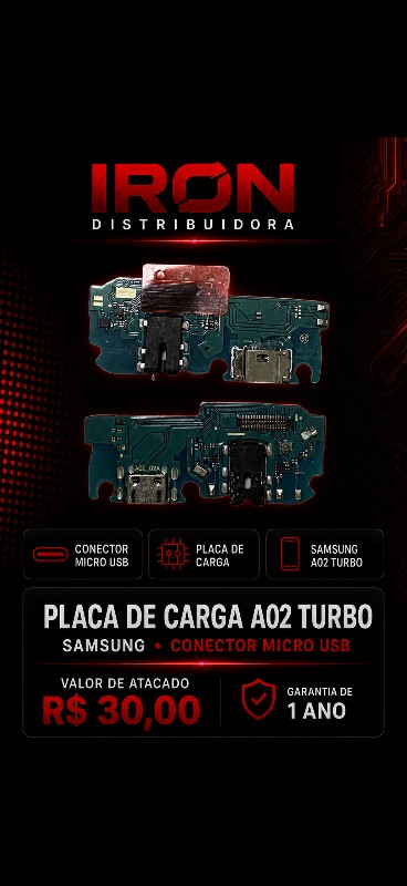 Placa de Carga Samsung A02