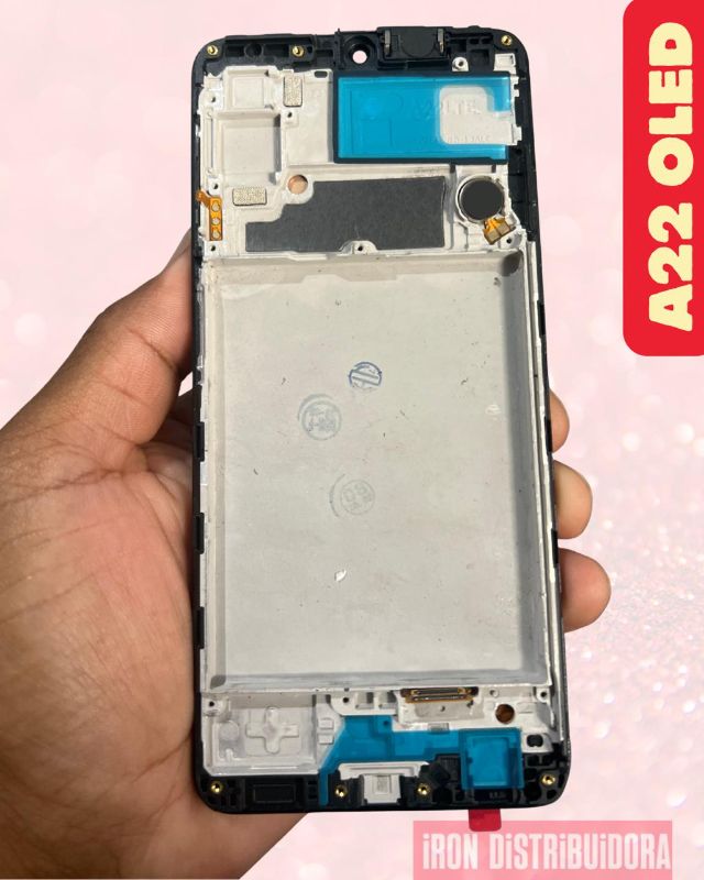 Display Samsung A22 4G OLED com aro