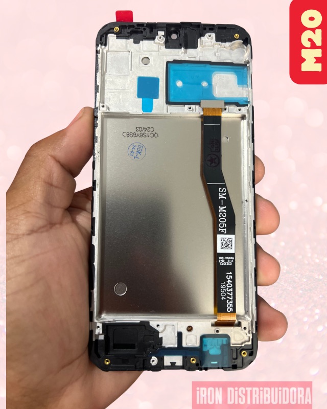 Display Samsung M20 Nacional com aro