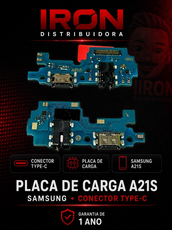 Placa de Carga Samsung A21S