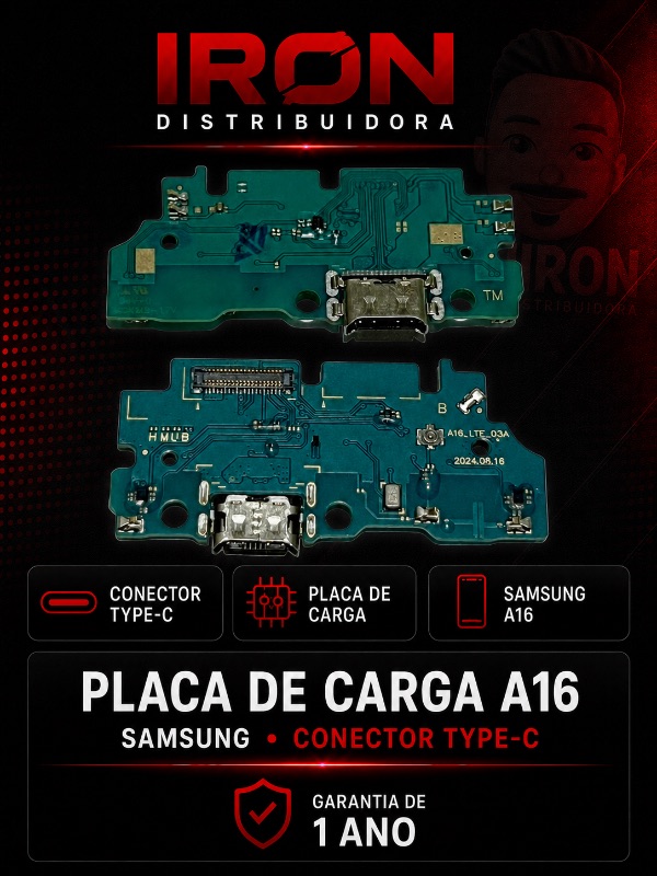 Placa de Carga Samsung A16
