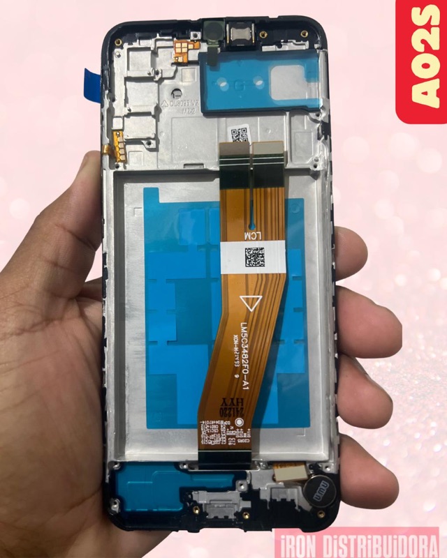 DISPLAY SAMSUNG A02S NACIONAL COM ARO 