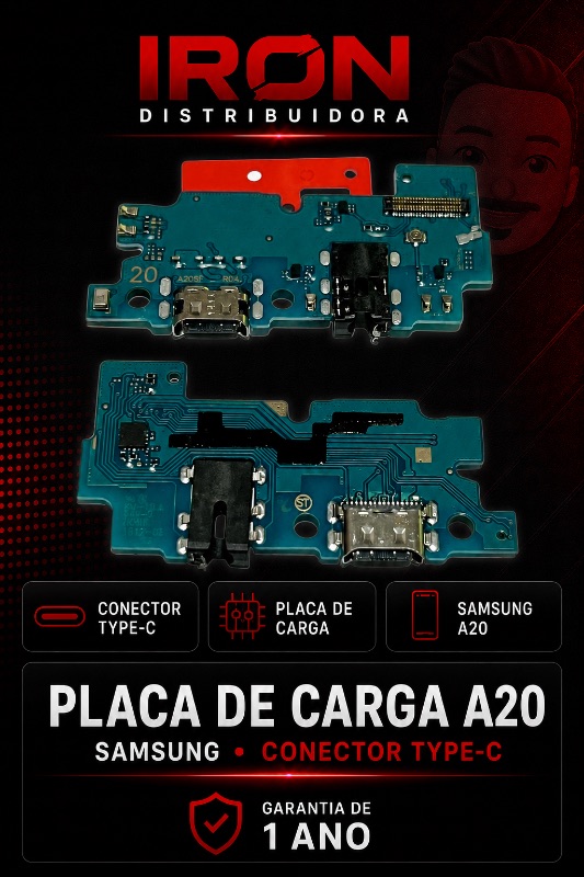 Placa de Carga Samsung A20