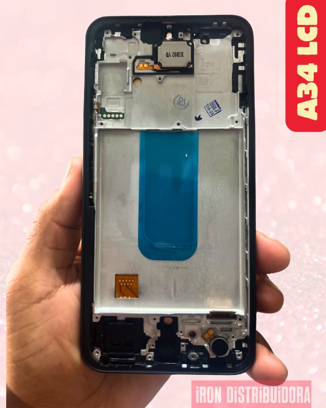 Display Samsung A34 Incell com aro