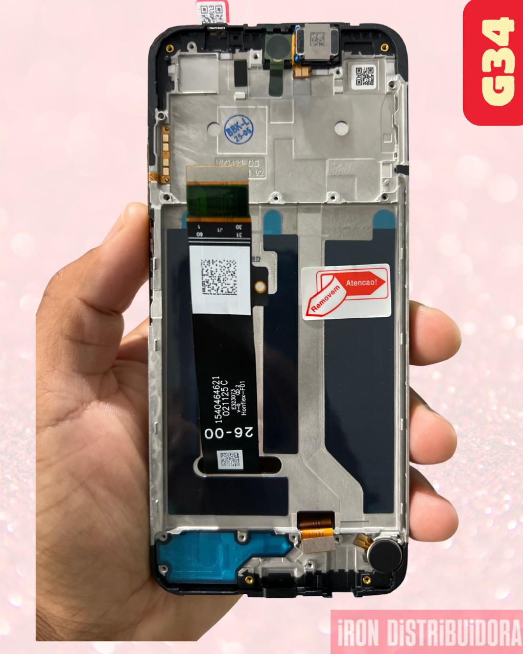 Display Motorola G34 Nacional com aro