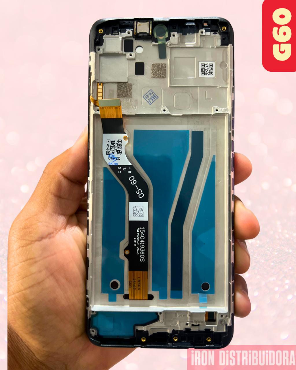 Display Motorola G60 com aro