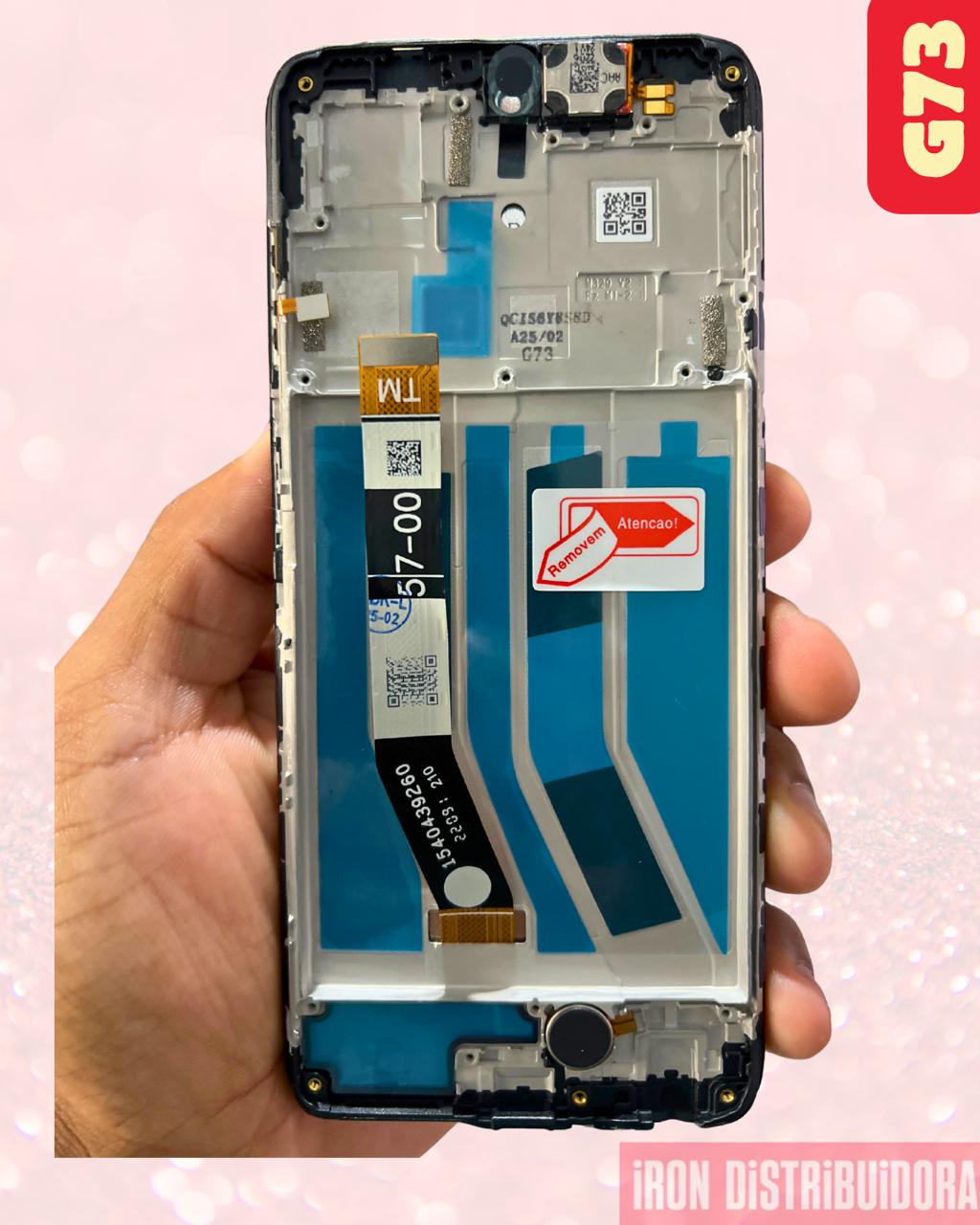 Display Motorola G73 NACIONAL COM ARO